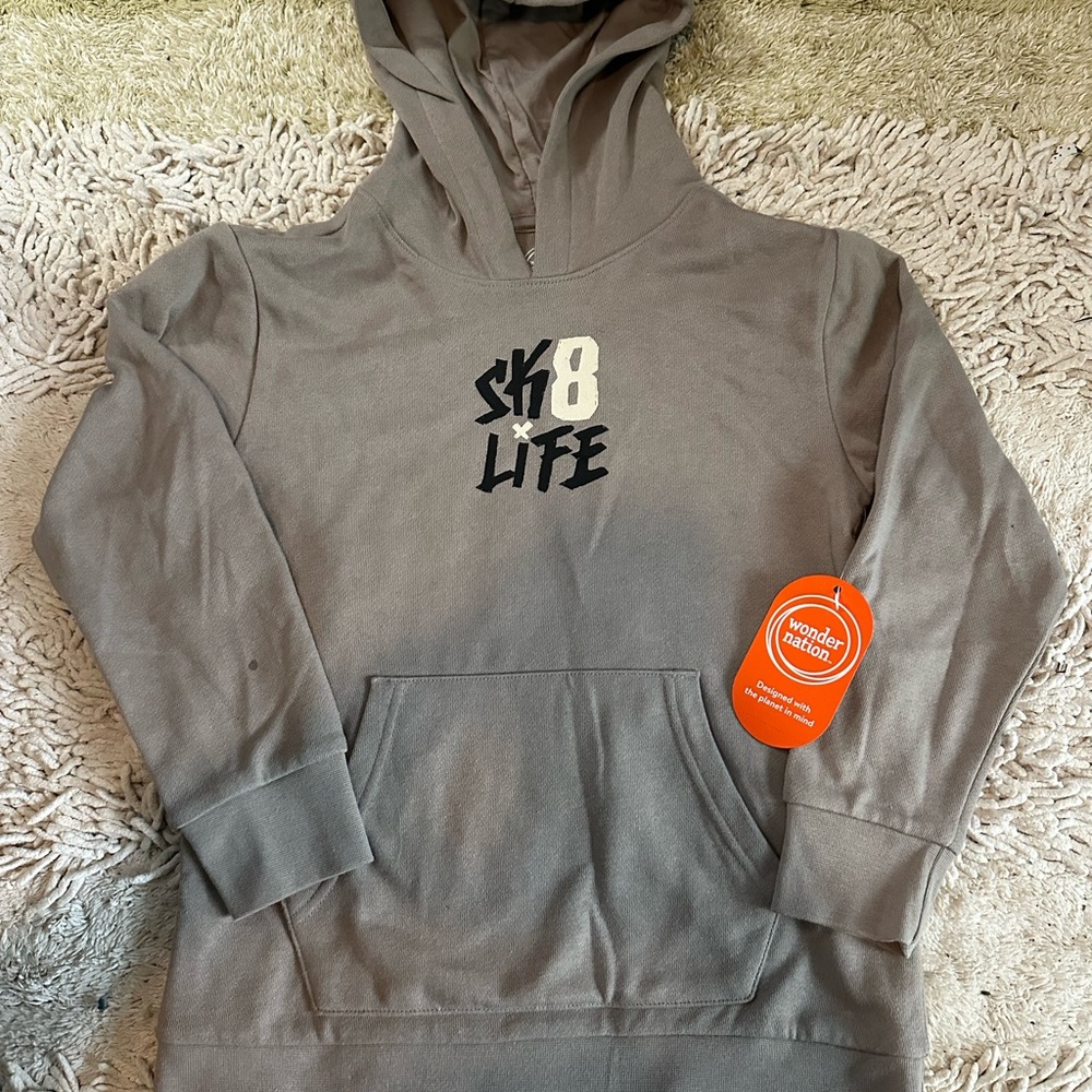 Wonder Nation Gray Hoodie for Kids